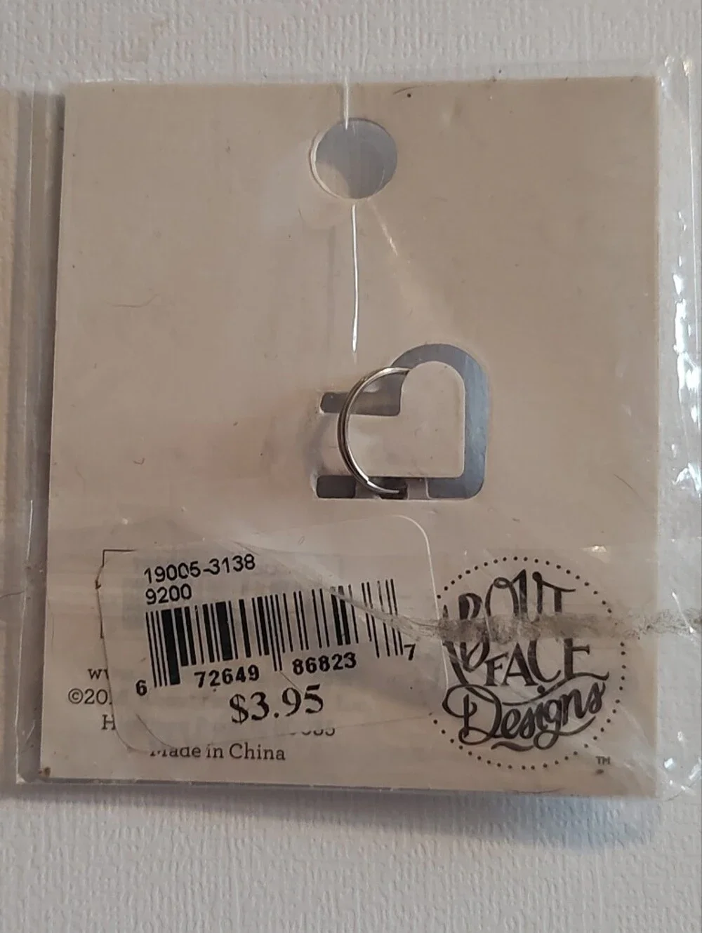 Say What? Blue Bone-Shaped Dog Tag with Playful Message